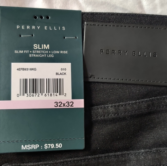 Perry Ellis Mens Slim Jeans - Picture 1 of 4